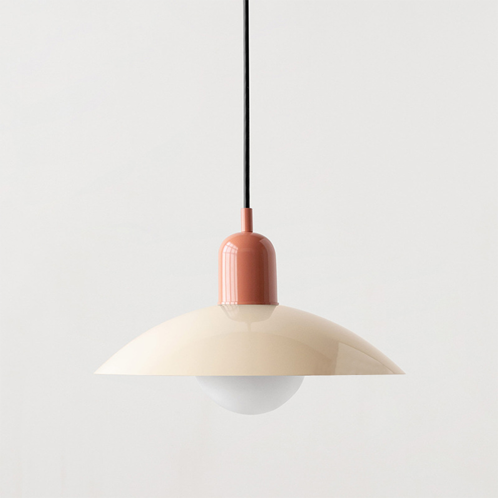 VivaRetro: Lampada a sospensione colorata in metallo – Lampada a LED colorata per sala da pranzo e cucina