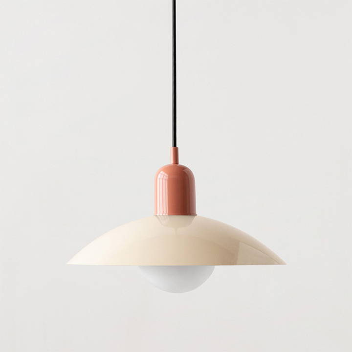 VivaRetro: Lampada a sospensione colorata in metallo – Lampada a LED colorata per sala da pranzo e cucina
