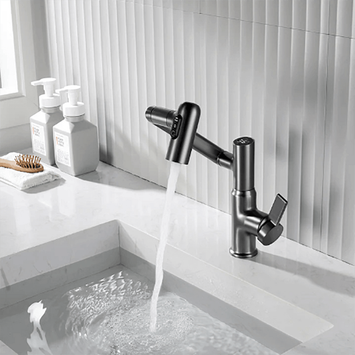 AQUATWIST 360° Rubinetto da Cucina – Rotabile e Stiloso per una Vita Moderna