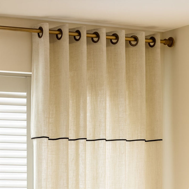 WeicheAura: Tenda moderna – semitrasparente e decorativa per camere da letto e soggiorni