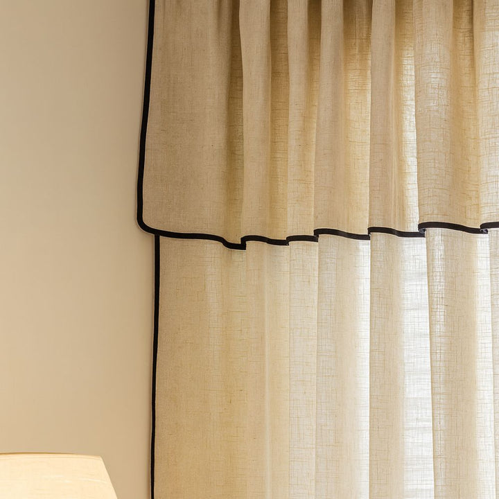 WeicheAura: Tenda moderna – semitrasparente e decorativa per camere da letto e soggiorni