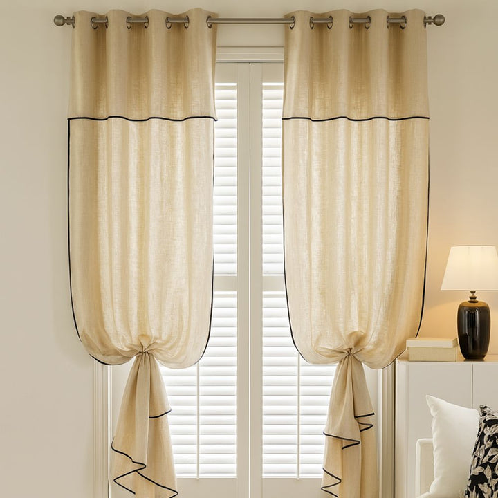 WeicheAura: Tenda moderna – semitrasparente e decorativa per camere da letto e soggiorni