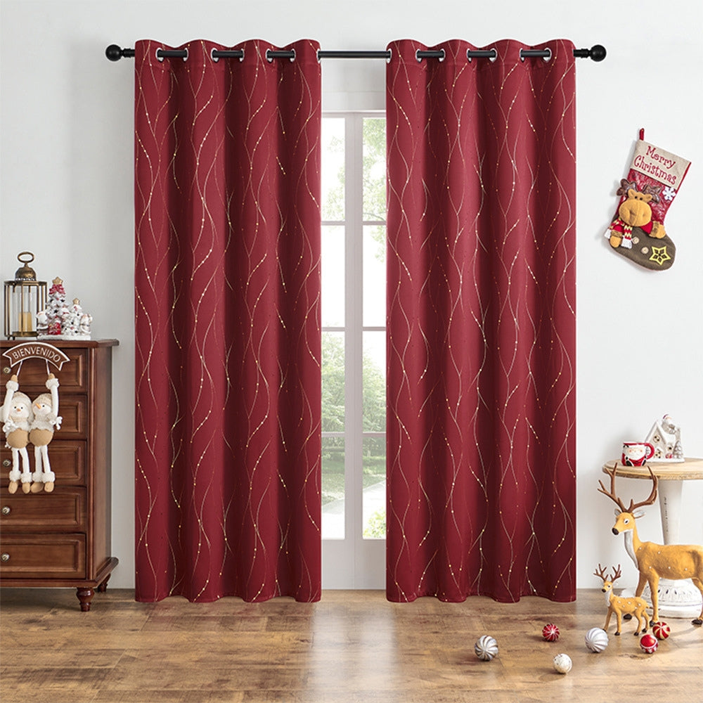 WellenEleganz: Tenda oscurante con design lucido – elegante per aree giorno e notte