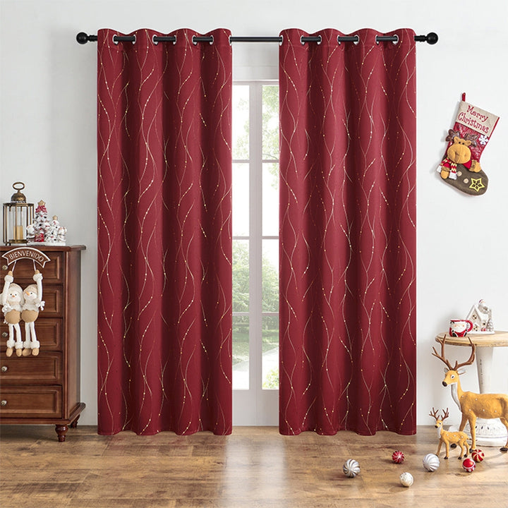 WellenEleganz: Tenda oscurante con design lucido – elegante per aree giorno e notte