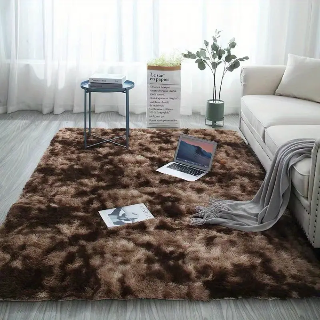 WohlfühlWolke: Tappeto in morbida microfibra con una sensazione accogliente e un design moderno – per camera da letto e soggiorno