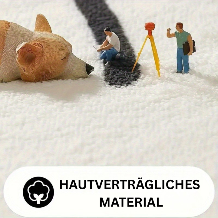 WohnLuxus: Tappeto moderno morbido e resistente – lavabile in lavatrice per aree soggiorno e notte