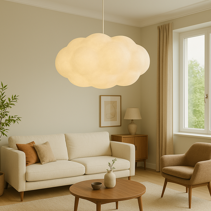 WolkenLicht: Moderna Lampada a Sospensione LED Design Nuvole – Stilosissima Lampada per Soggiorno e Tavolo da Pranzo
