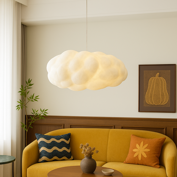 WolkenLicht: Moderna Lampada a Sospensione LED Design Nuvole – Stilosissima Lampada per Soggiorno e Tavolo da Pranzo