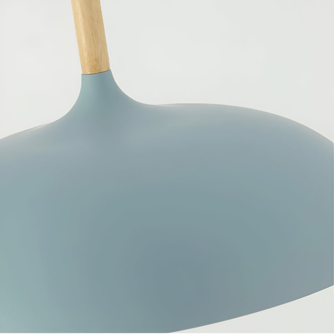 WoodLoom: Lampada a sospensione in legno scandinavo – Lampada moderna per sala da pranzo e cucina