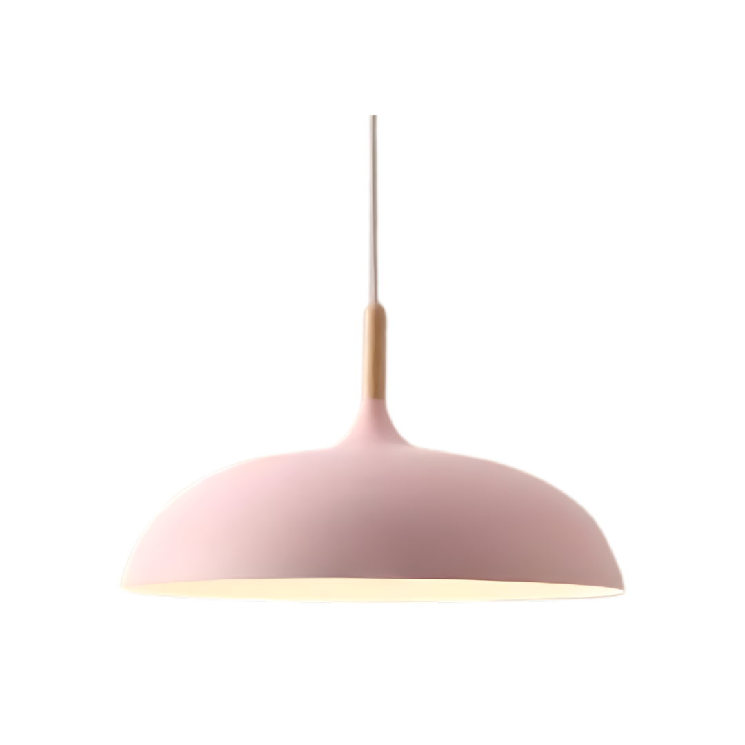 WoodLoom: Lampada a sospensione in legno scandinavo – Lampada moderna per sala da pranzo e cucina