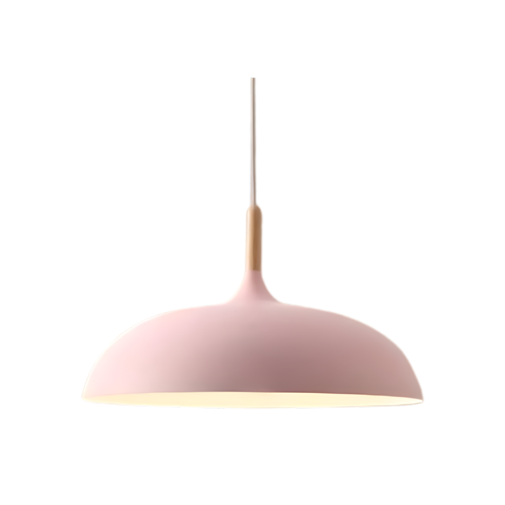 WoodLoom: Lampada a sospensione in legno scandinavo – Lampada moderna per sala da pranzo e cucina