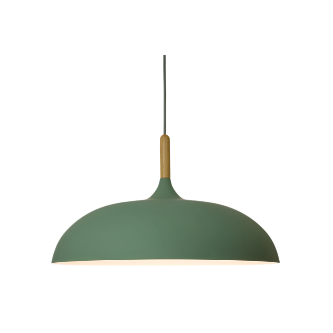 WoodLoom: Lampada a sospensione in legno scandinavo – Lampada moderna per sala da pranzo e cucina