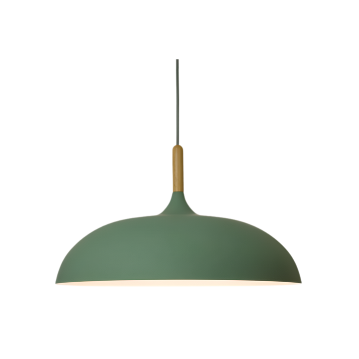 WoodLoom: Lampada a sospensione in legno scandinavo – Lampada moderna per sala da pranzo e cucina