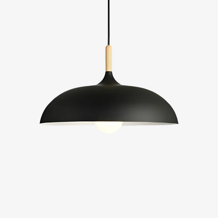 WoodLoom: Lampada a sospensione in legno scandinavo – Lampada moderna per sala da pranzo e cucina