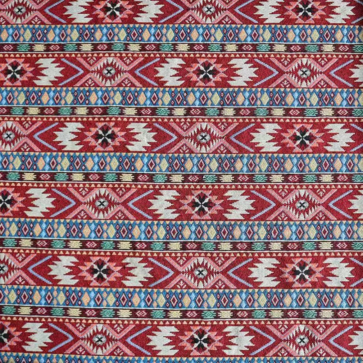Zarela: Copridivano in stile Boho in morbida chenille con motivo jacquard e frange decorative – per divano e soggiorno