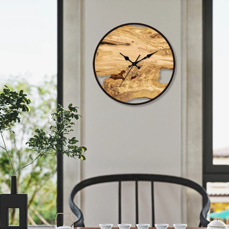 ZeitGlanz: Orologio da Parete Trasparente – Orologio dal Design Moderno