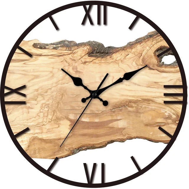ZeitGlanz: Orologio da Parete Trasparente – Orologio dal Design Moderno