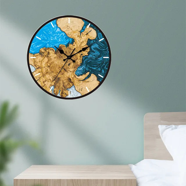 ZeitGlanz: Orologio da Parete Trasparente – Orologio dal Design Moderno