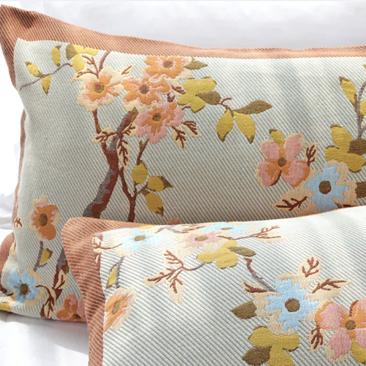 ZeitlosCharme: Fodera per cuscino con stampa ornamentale – decorativa e confortevole per accenti d&