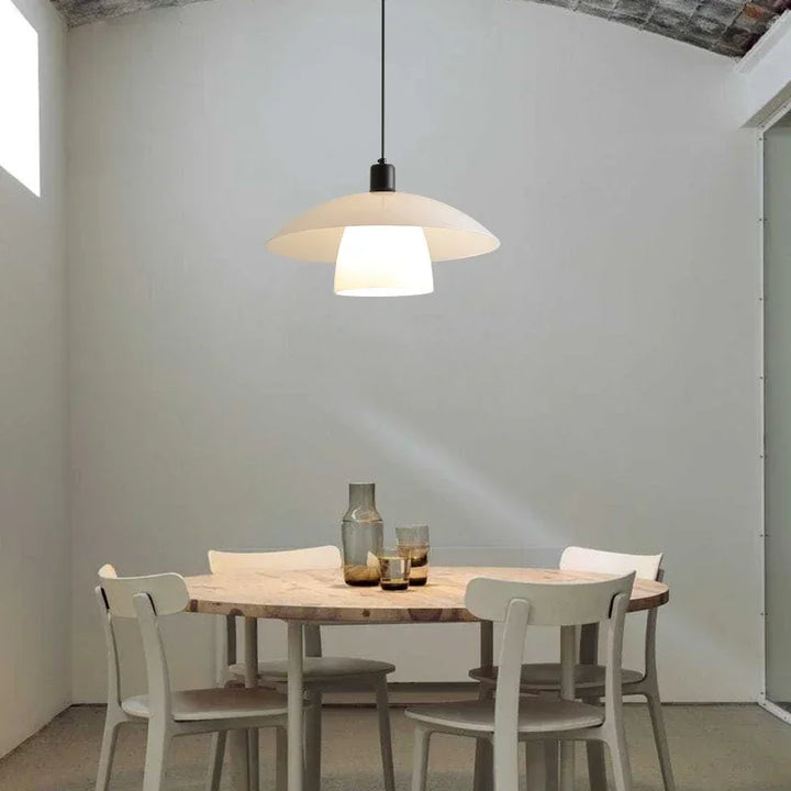 ZenGlow: Lampada a sospensione giapponese in stile moderno – per soggiorno e sala da pranzo