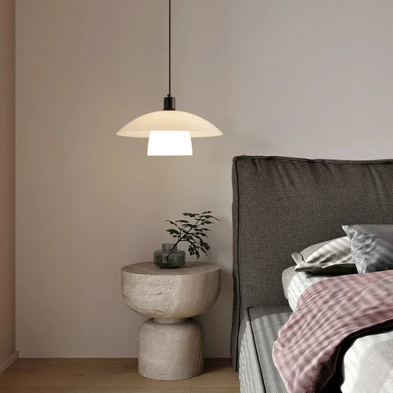 ZenGlow: Lampada a sospensione giapponese in stile moderno – per soggiorno e sala da pranzo