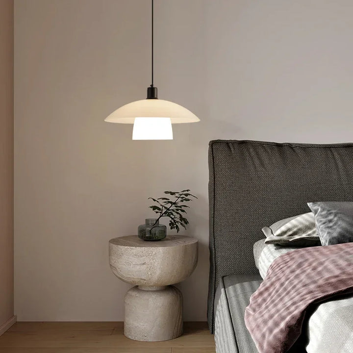 ZenGlow: Lampada a sospensione giapponese in stile moderno – per soggiorno e sala da pranzo