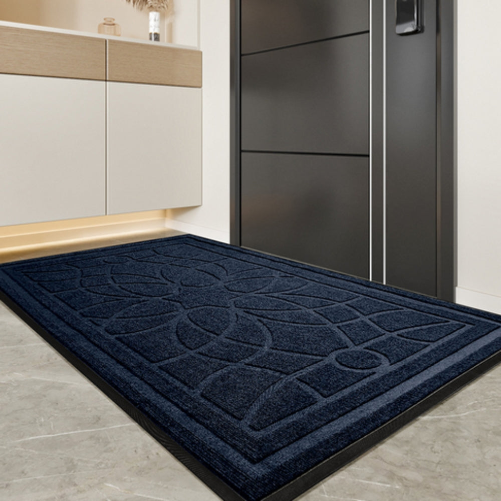 ZenSchritt: elegante zerbino con motivo mandala – facile da mantenere, antiscivolo e decorativo per soggiorno e cucina