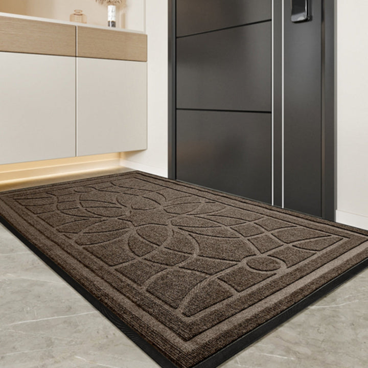 ZenSchritt: elegante zerbino con motivo mandala – facile da mantenere, antiscivolo e decorativo per soggiorno e cucina
