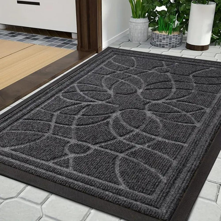 ZenSchritt: elegante zerbino con motivo mandala – facile da mantenere, antiscivolo e decorativo per soggiorno e cucina