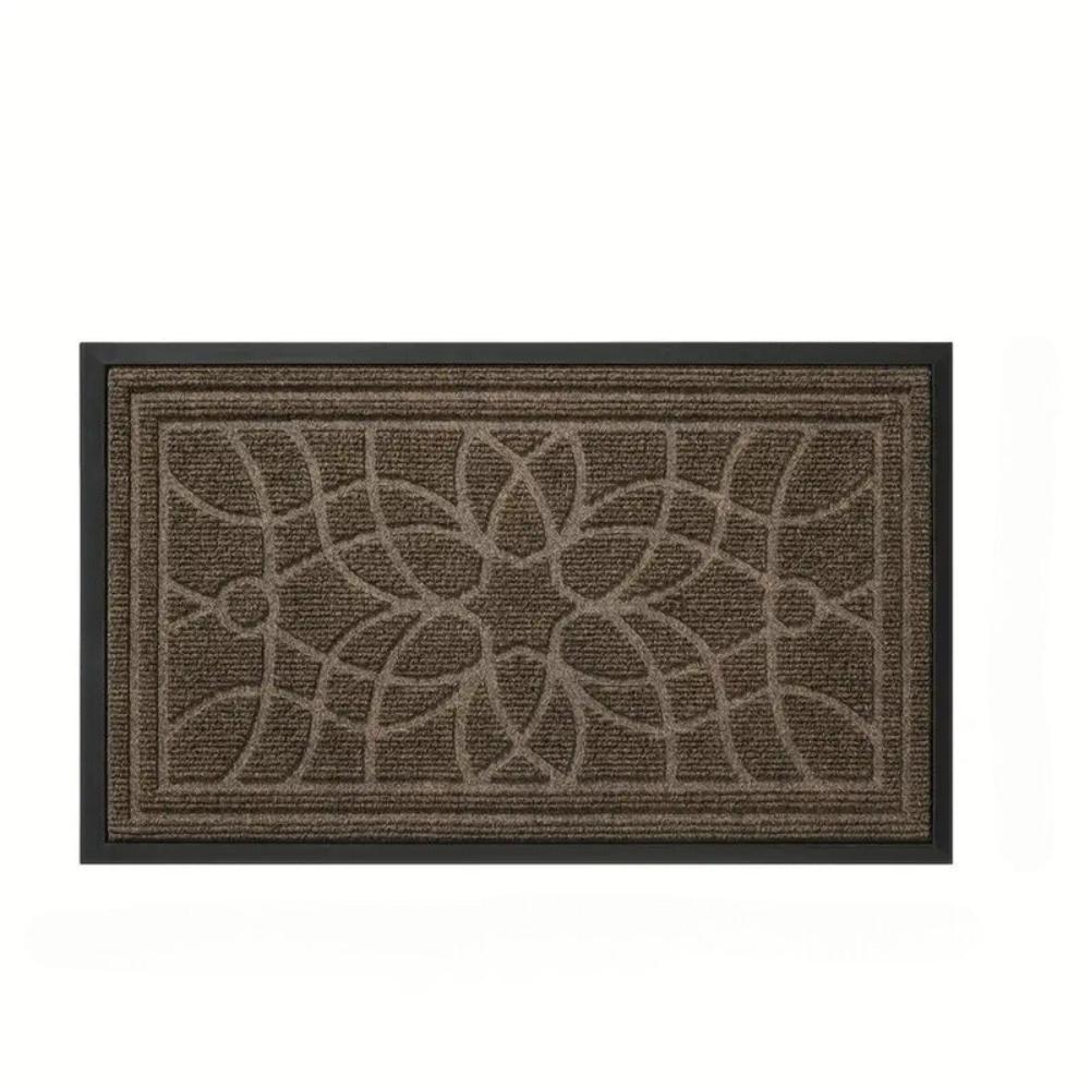 ZenSchritt: elegante zerbino con motivo mandala – facile da mantenere, antiscivolo e decorativo per soggiorno e cucina