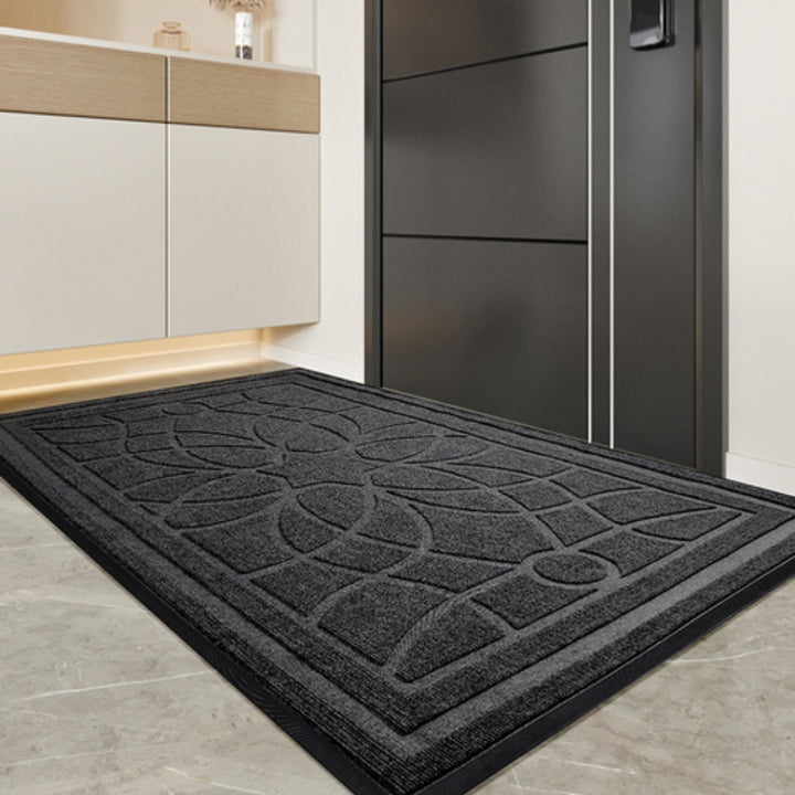 ZenSchritt: elegante zerbino con motivo mandala – facile da mantenere, antiscivolo e decorativo per soggiorno e cucina