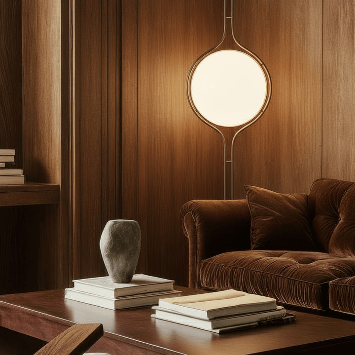 ZuruLicht: Lampada da soffitto LED moderna da terra a soffitto con sfere in acrilico – per soggiorno e ingresso