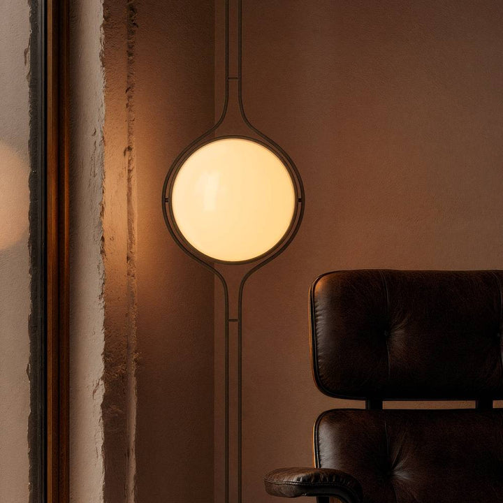 ZuruLicht: Lampada da soffitto LED moderna da terra a soffitto con sfere in acrilico – per soggiorno e ingresso