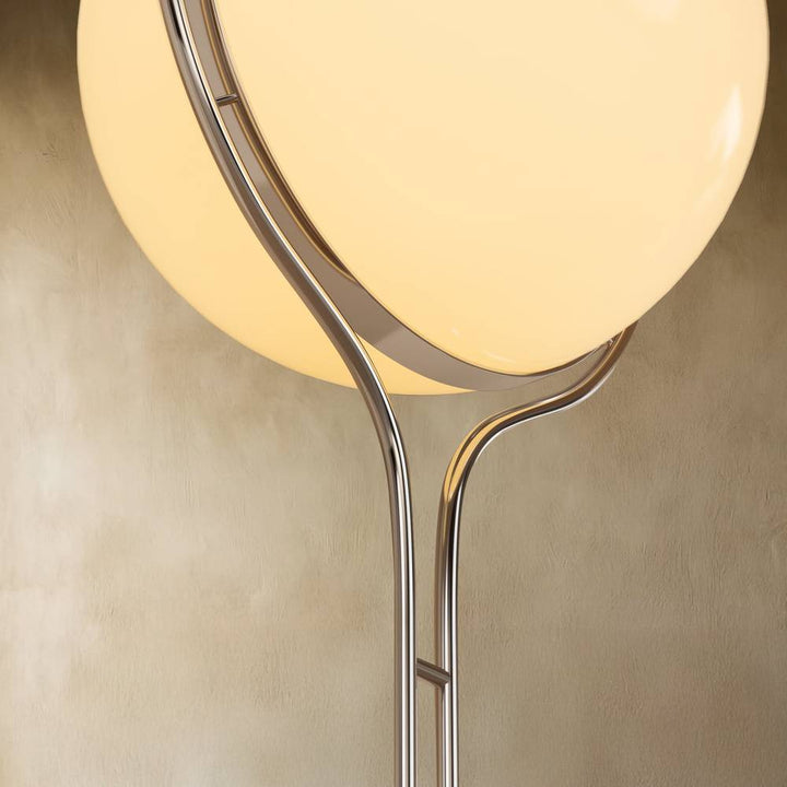 ZuruLicht: Lampada da soffitto LED moderna da terra a soffitto con sfere in acrilico – per soggiorno e ingresso