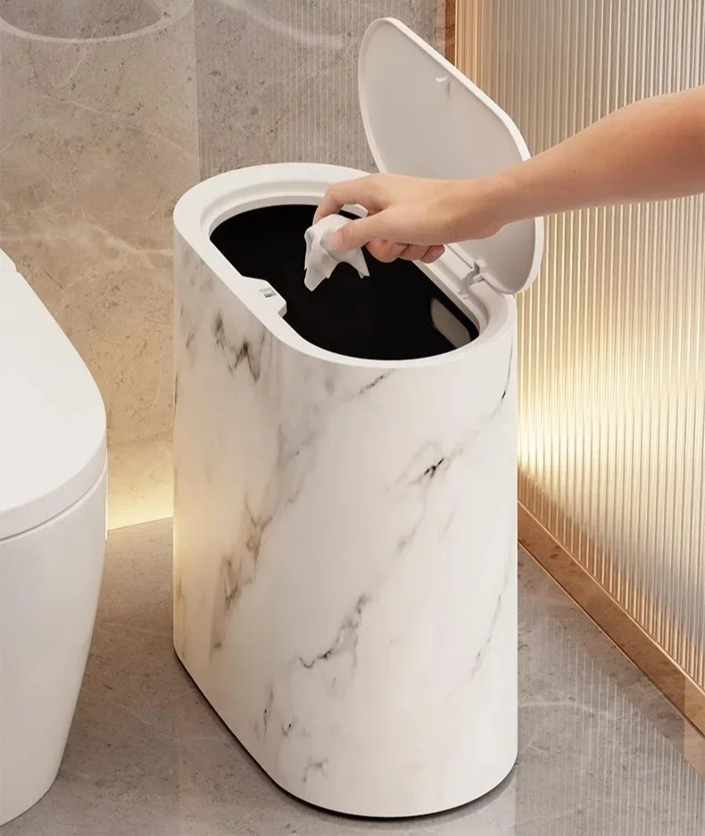 Cestino con Design in Marmo