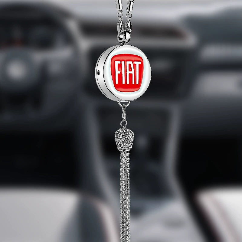 Porta-profumo Auto | Cristallo &amp; Lega di zinco | Decorazione scintillante &amp; Idea regalo