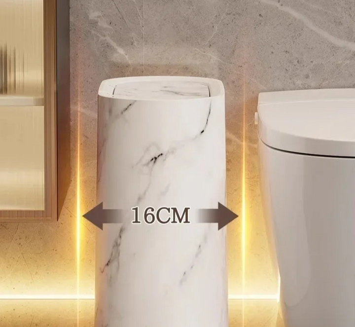 Cestino con Design in Marmo