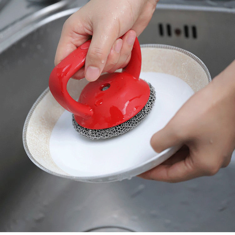 StahlPeeling™ Spugna Ergonomica in Acciaio Inossidabile