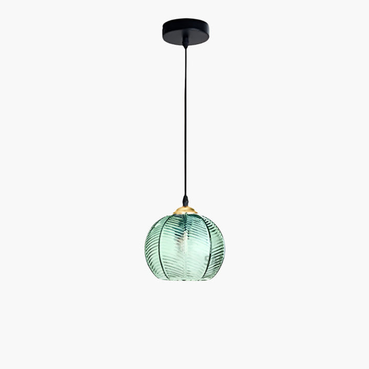 Aalin: Lampadario in vetro opalino colorato con attacco E27 – per aree pranzo moderne
