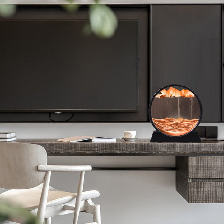 Sandscape™ | Arte della sabbia in movimento | Decorazione rilassante | Decorazione elegante per la tavola