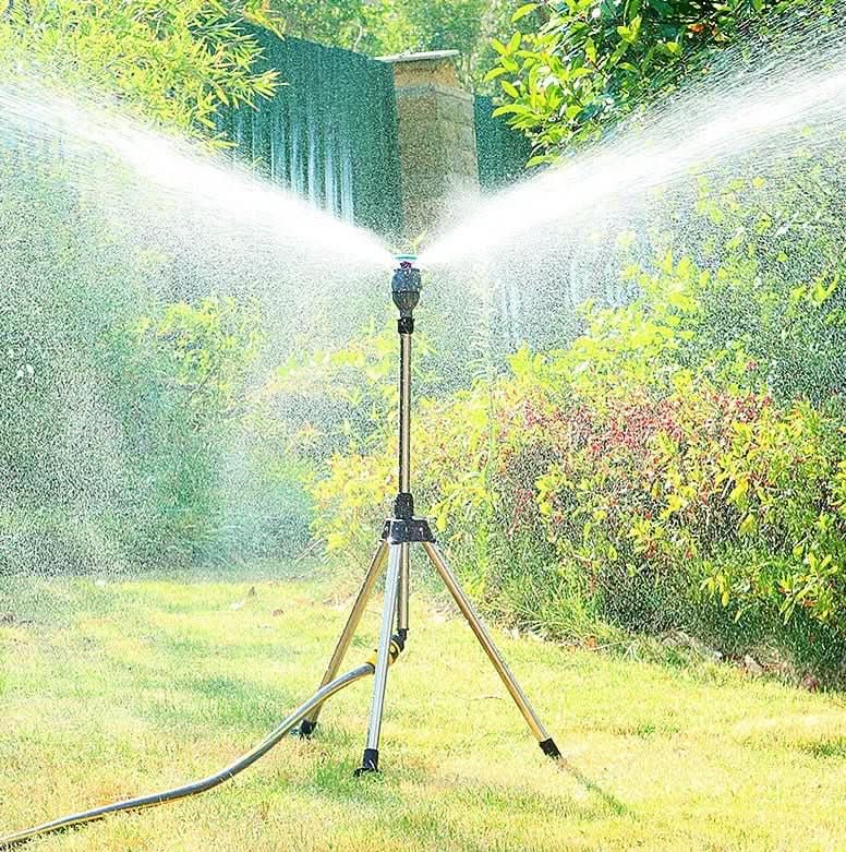 TURBOSPRAY – Irrigatore Rotante Regolabile con Copertura a 360°