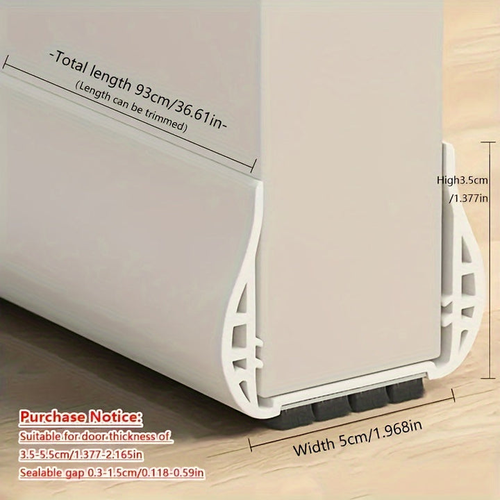 Paracolpi per porta regolabile SnugBlock per isolamento e insonorizzazione