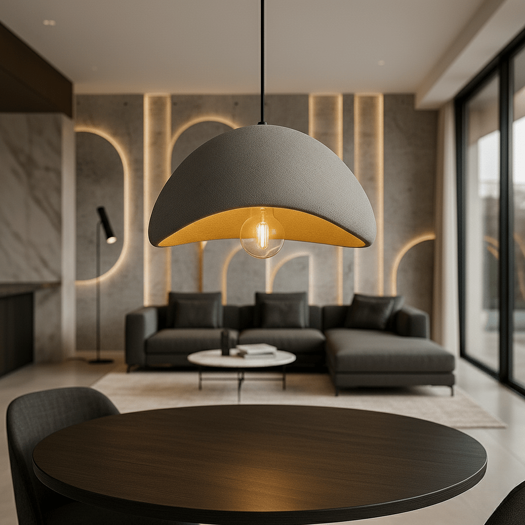 AMBRA SHINE – Lampada a sospensione elegante con luce calda dimmerabile