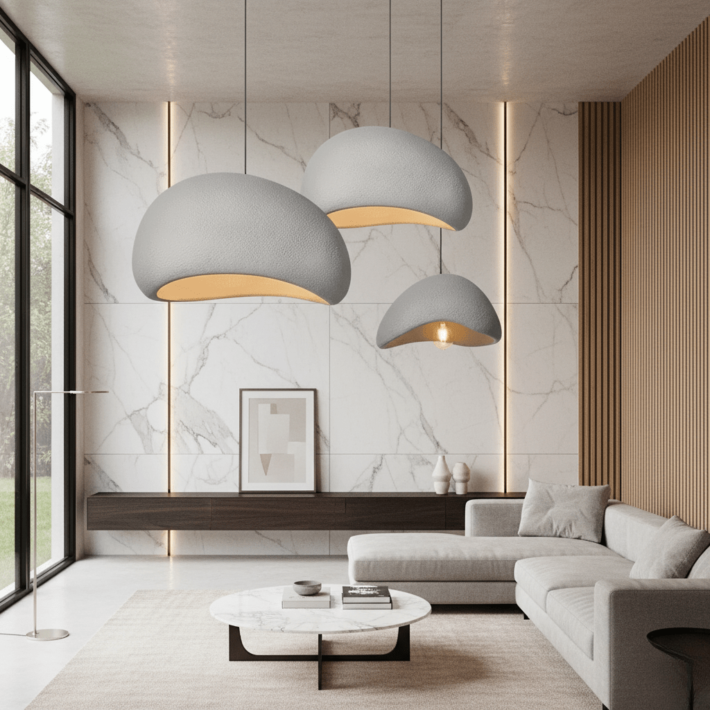 AMBRA SHINE – Lampada a sospensione elegante con luce calda dimmerabile