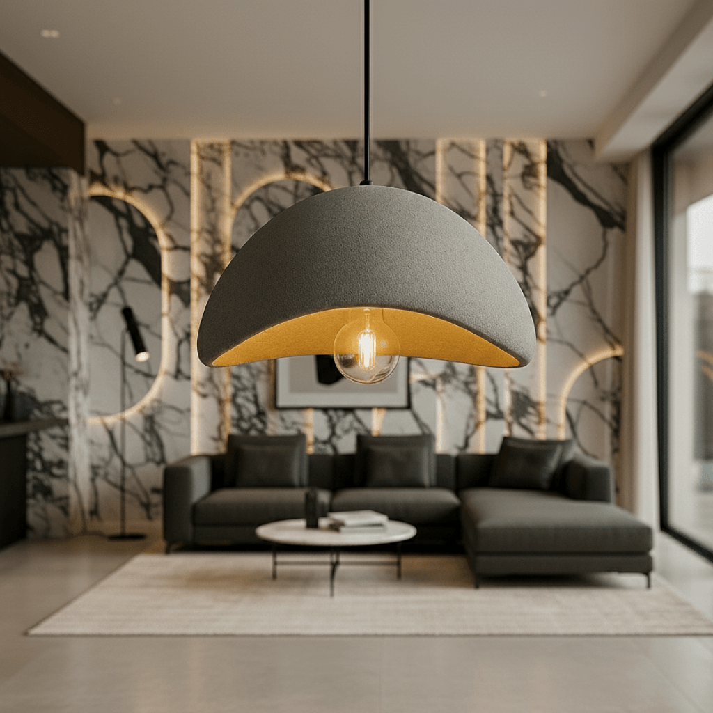 AMBRA SHINE – Lampada a sospensione elegante con luce calda dimmerabile