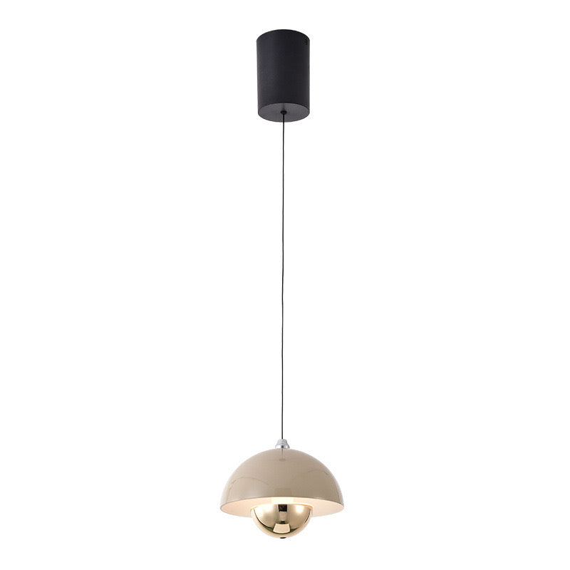 PodLumo: Lampada a sospensione con forma a pod e LED integrato, dimmerabile manualmente – per aree pranzo e zone di lavoro