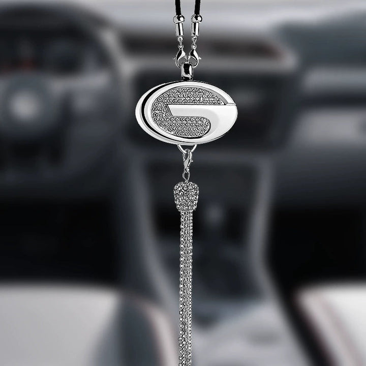 Porta-profumo Auto | Cristallo &amp; Lega di zinco | Decorazione scintillante &amp; Idea regalo