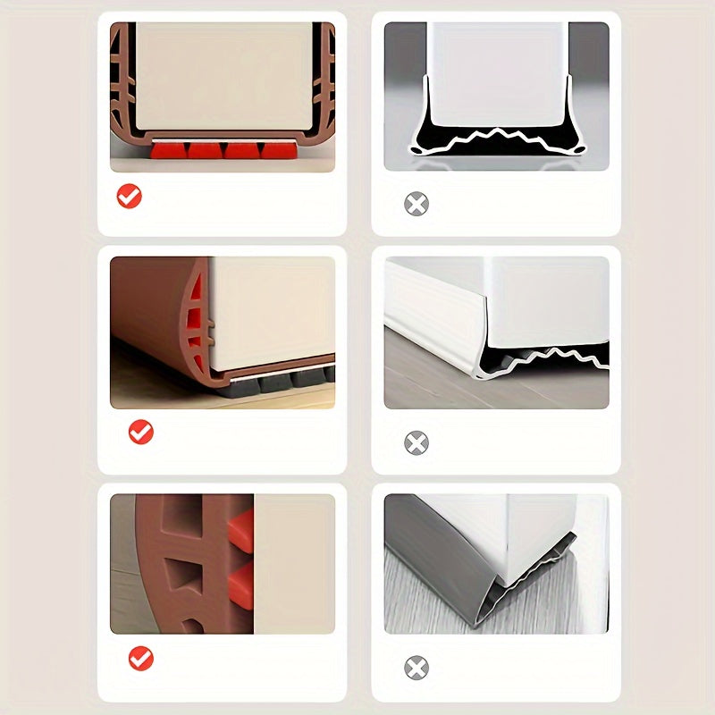 Paracolpi per porta regolabile SnugBlock per isolamento e insonorizzazione