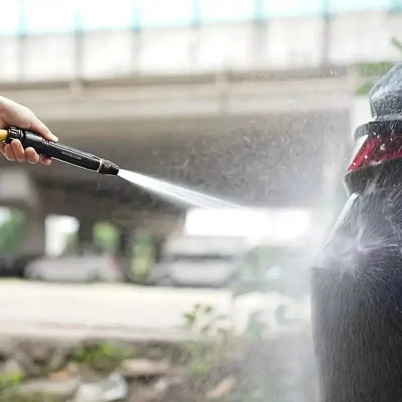 Pistola per Lavaggio Auto Portatile ad Alta Pressione – Ugello Multifunzionale per Tubo da Giardino