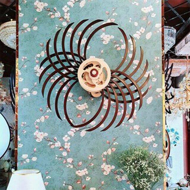 Scultura in legno cinetico | Decorazione murale animata &amp; oggetto d&